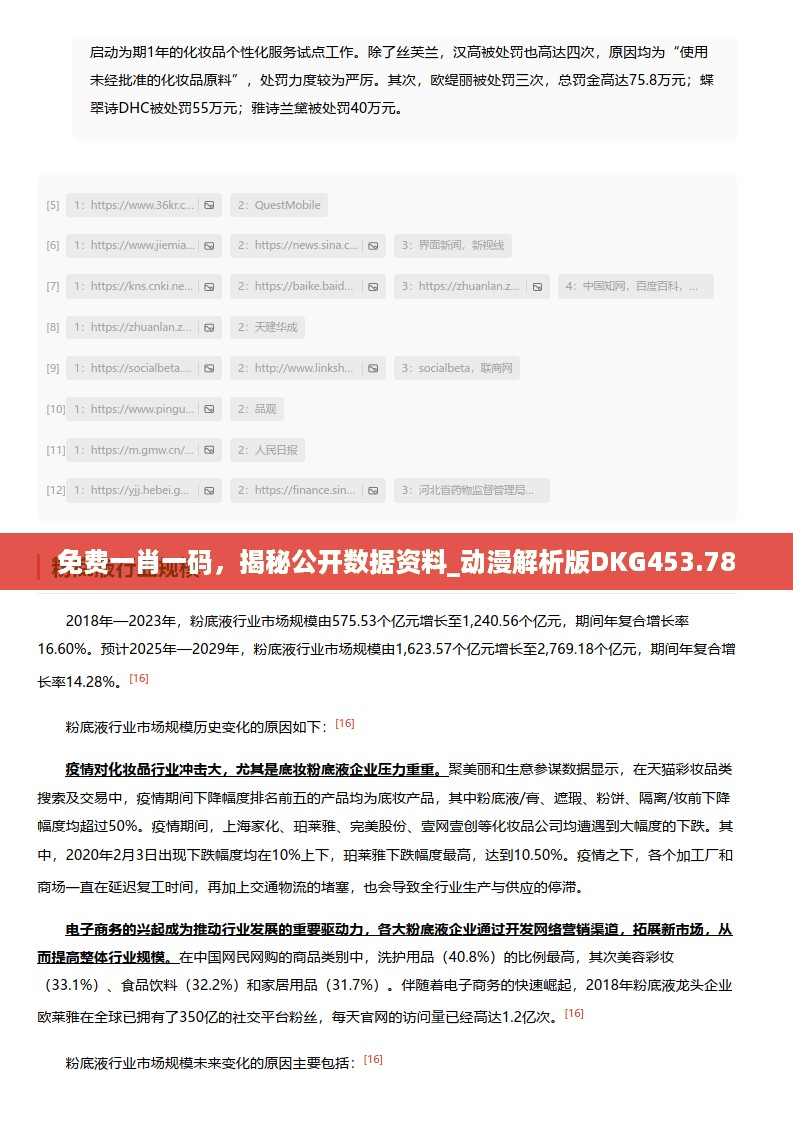 免费一肖一码，揭秘公开数据资料_动漫解析版DKG453.78