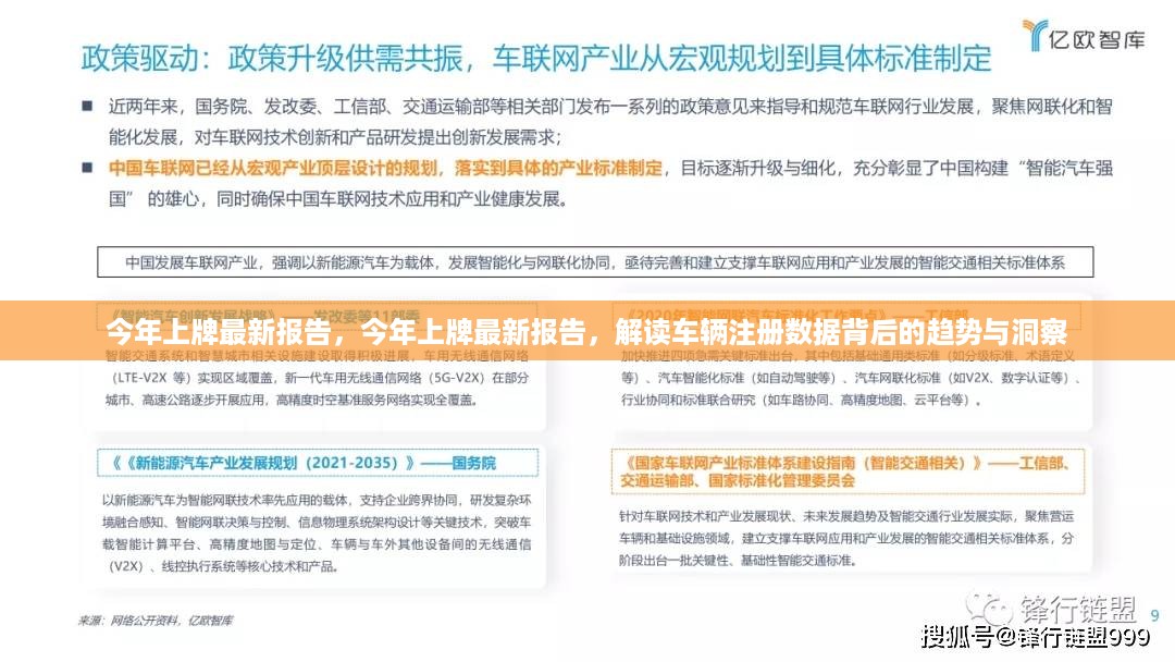 今年上牌最新报告解读，车辆注册数据趋势与洞察分析