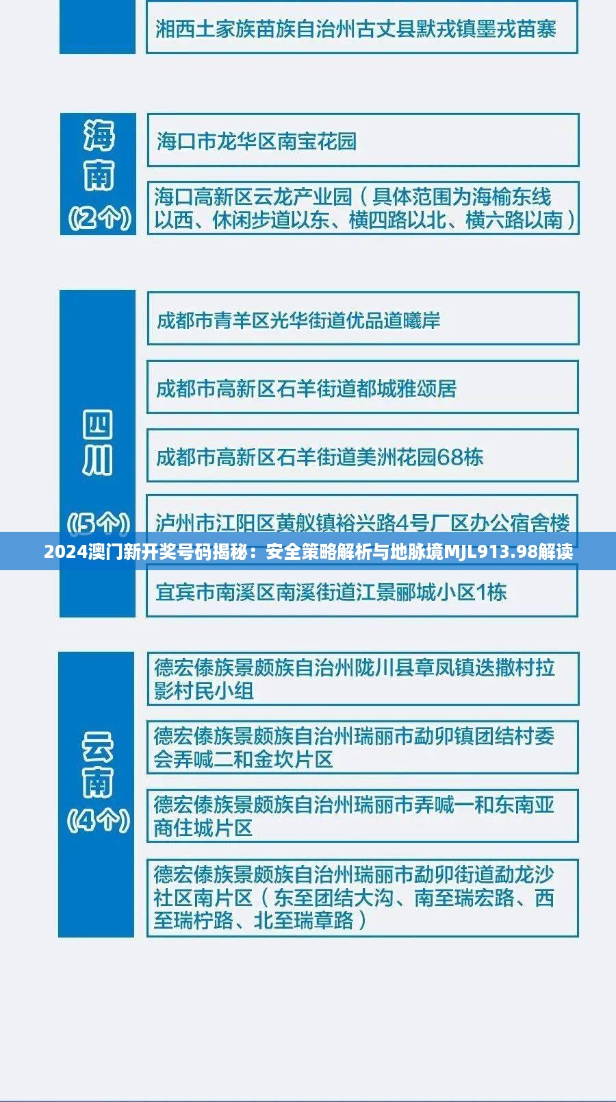 2024澳门新开奖号码揭秘：安全策略解析与地脉境MJL913.98解读