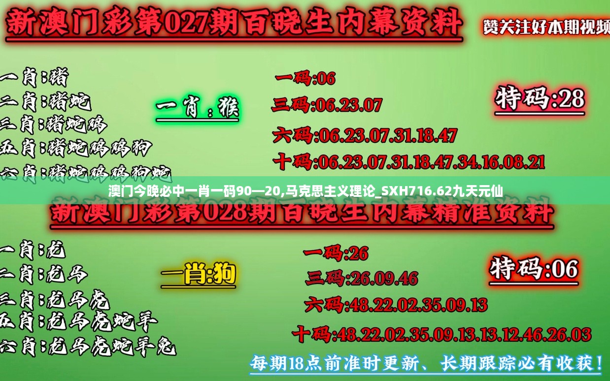 澳门今晚必中一肖一码90—20,马克思主义理论_SXH716.62九天元仙