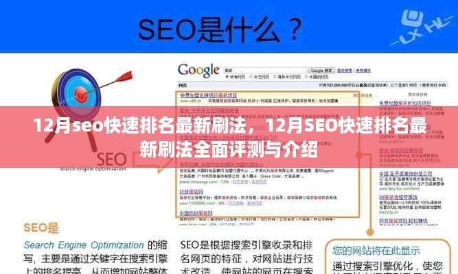 揭秘12月SEO快速排名最新刷法，全面评测与详细介绍